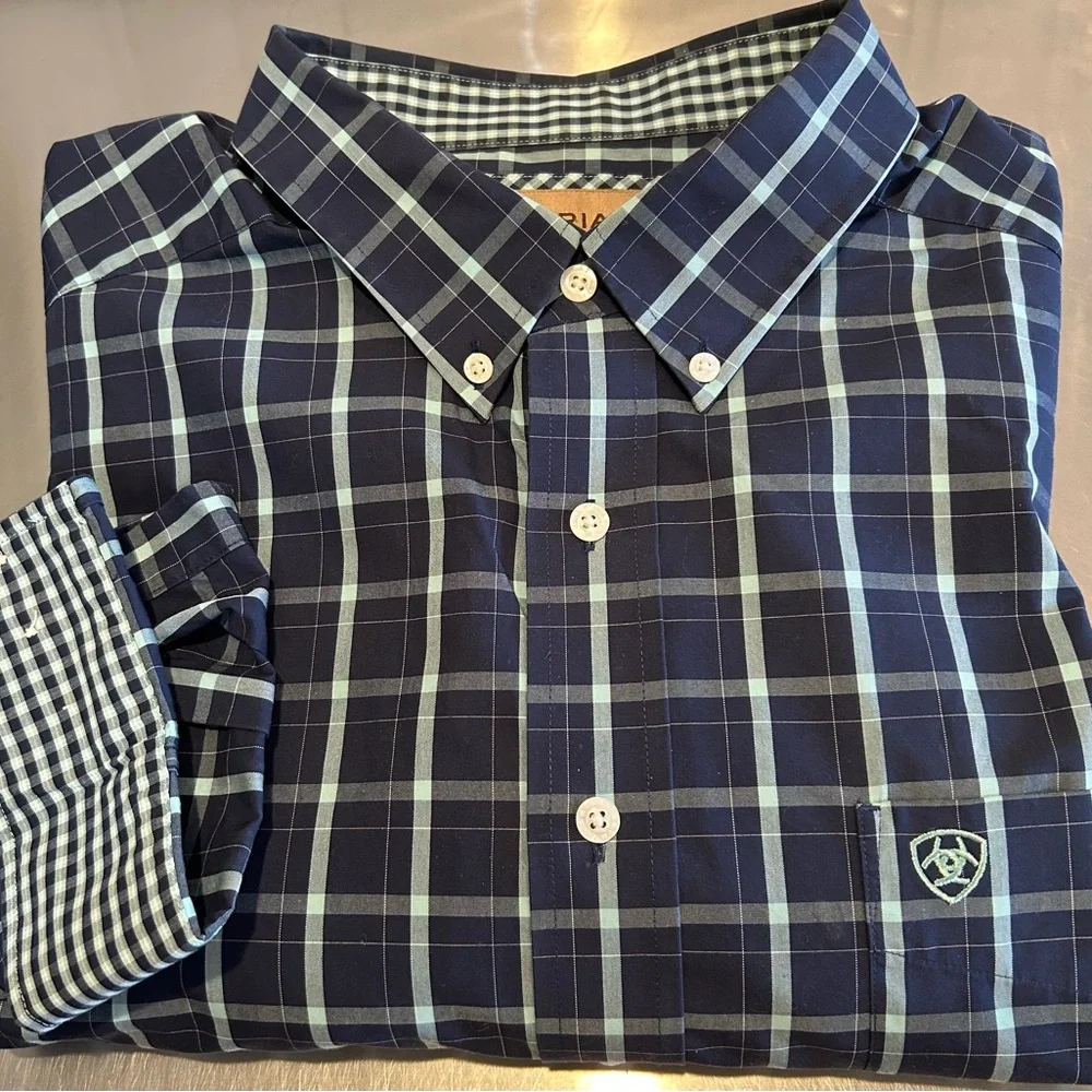 5-Ariat Men’s Long Sleeve Lot - Picture 5 of 5